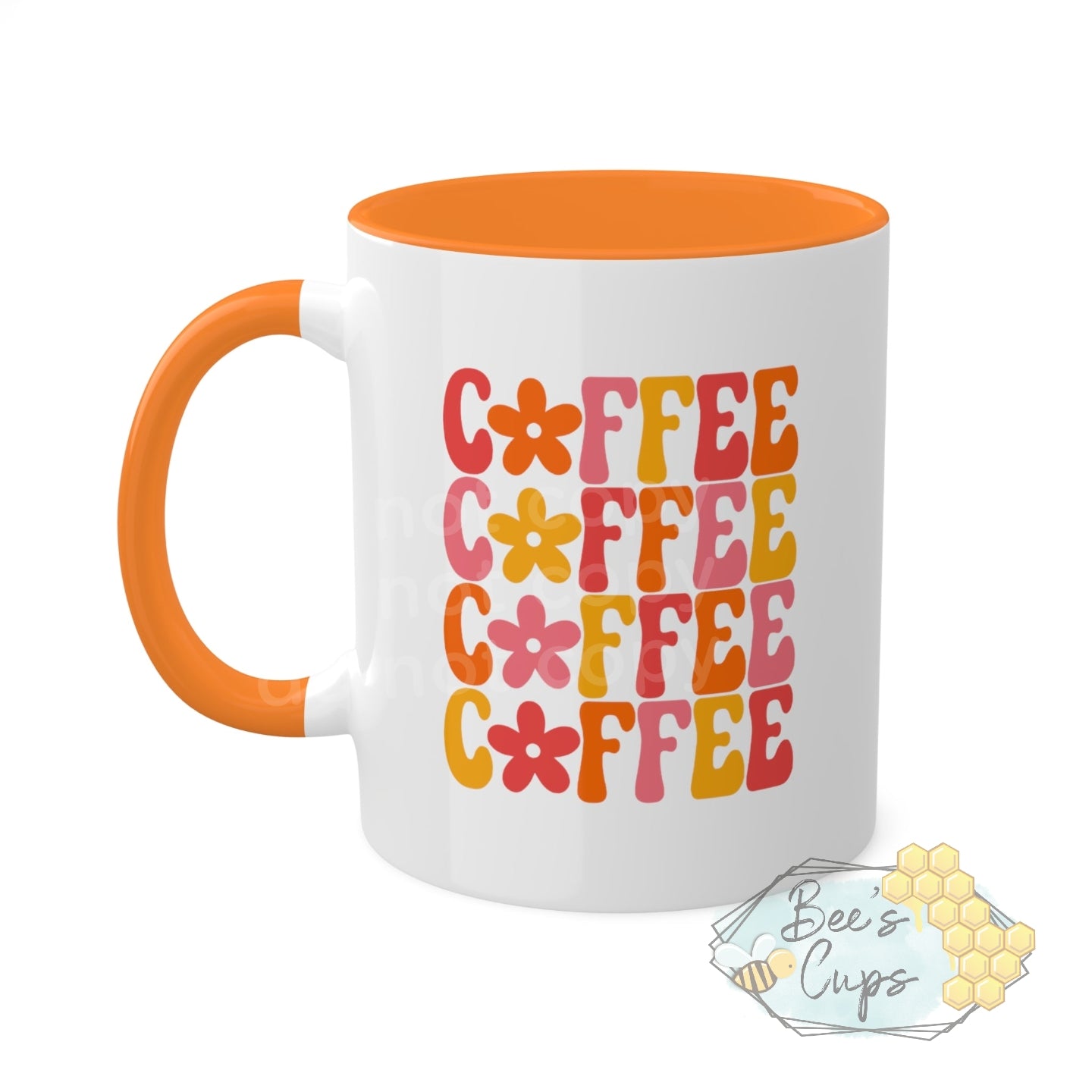 11oz Retro Floral Coffee
