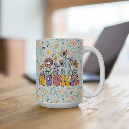 Floral Noonie 15oz Mug