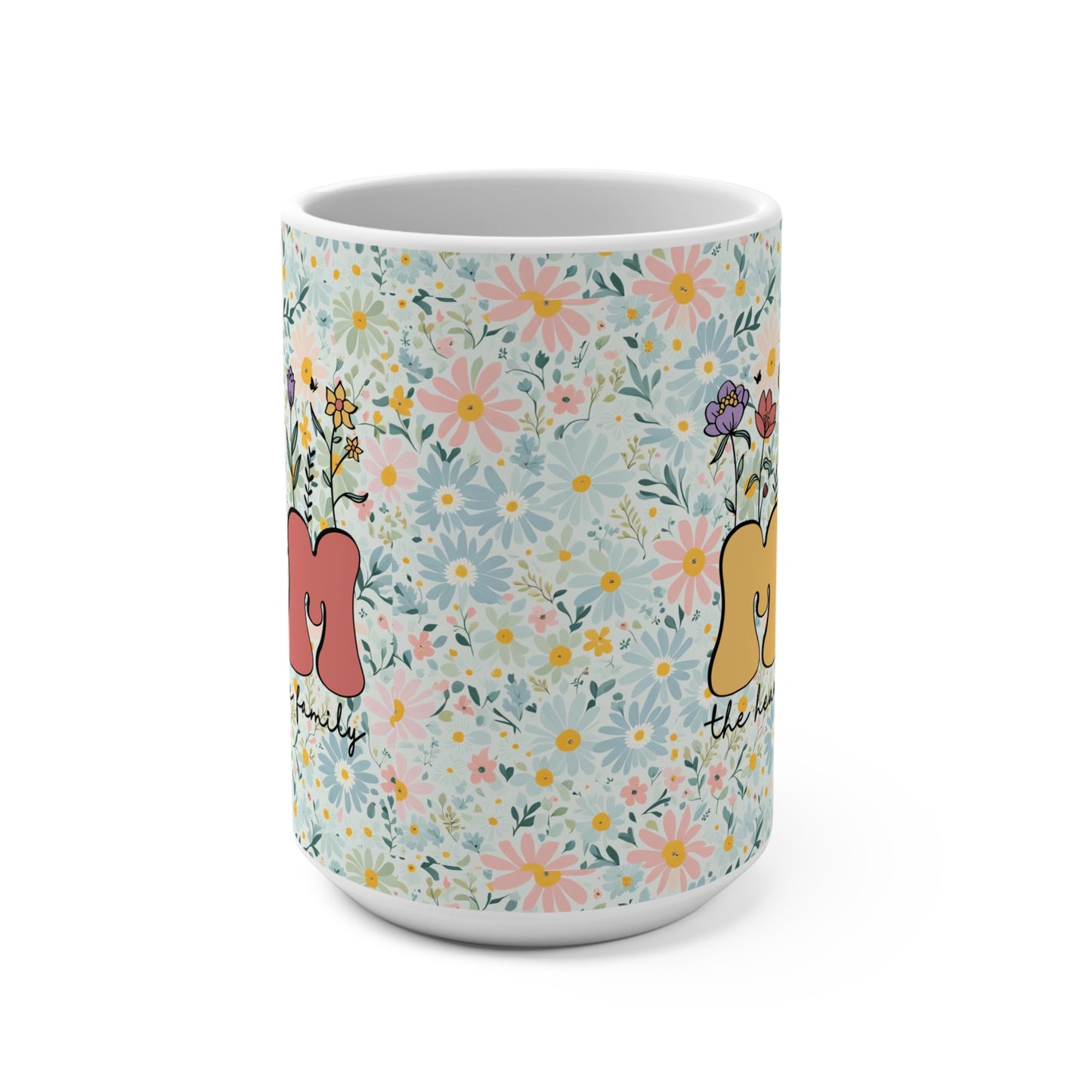 Floral Mom 15oz Mug