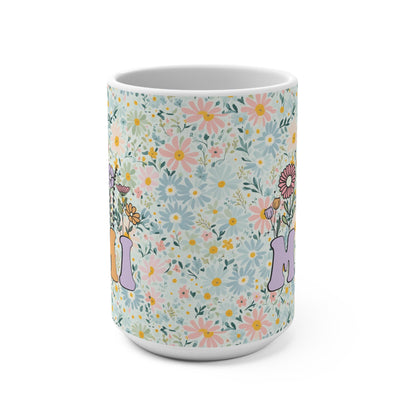 Floral Mimi 15oz Mug