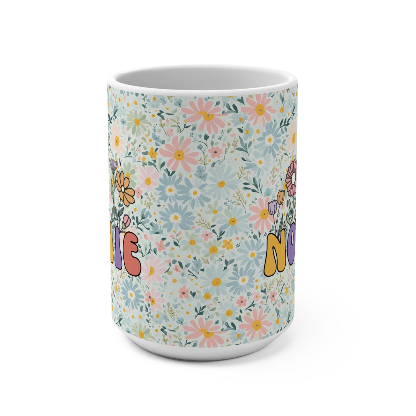 Floral Noonie 15oz Mug
