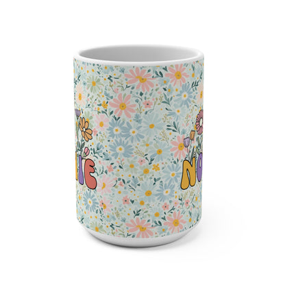 Floral Noonie 15oz Mug