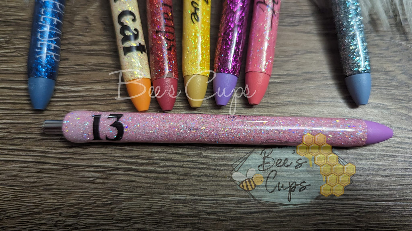 Swiftie Phrases Pen Set