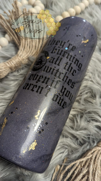 Customizable Eras Lyric Marbled Tumbler