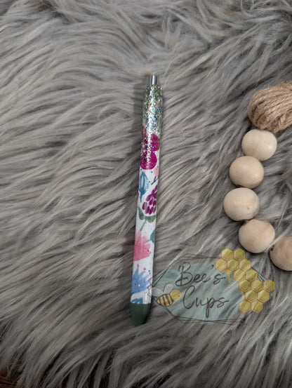 Floral Glitter Ombre Bundle