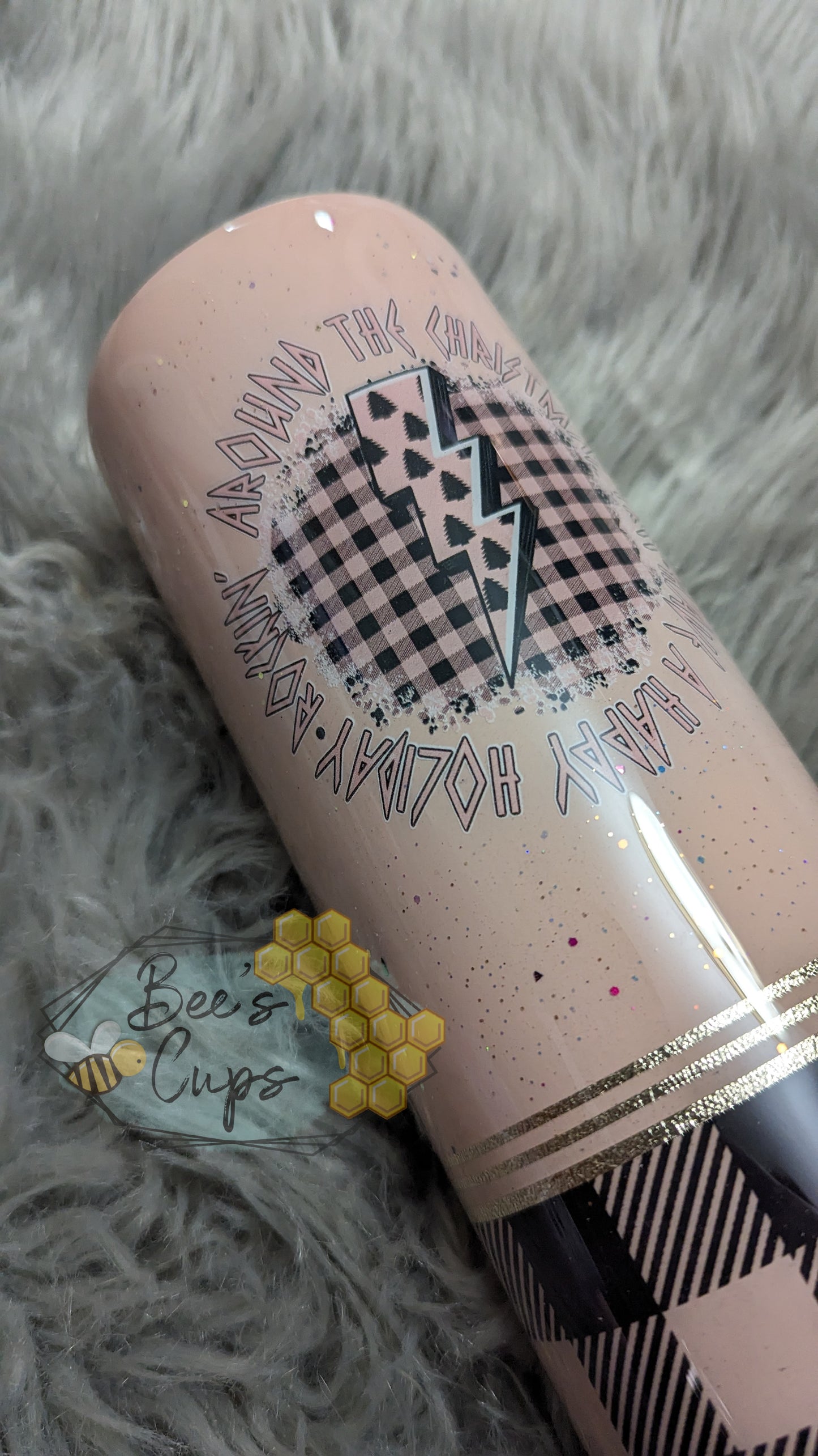 RTS Rockin' Around the Christmas Tree 30oz Skinny