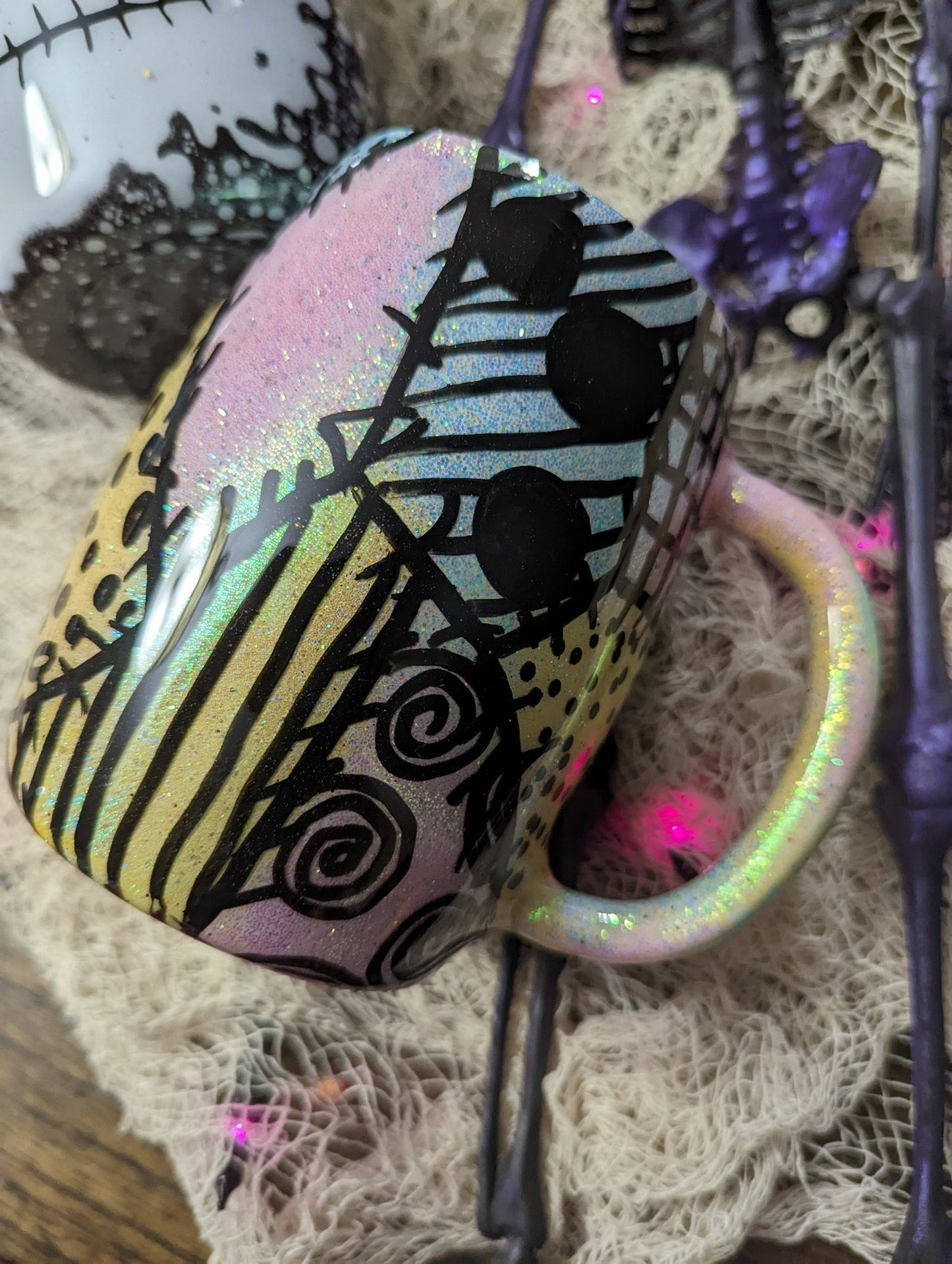 14oz Jack and Sally Mug Set