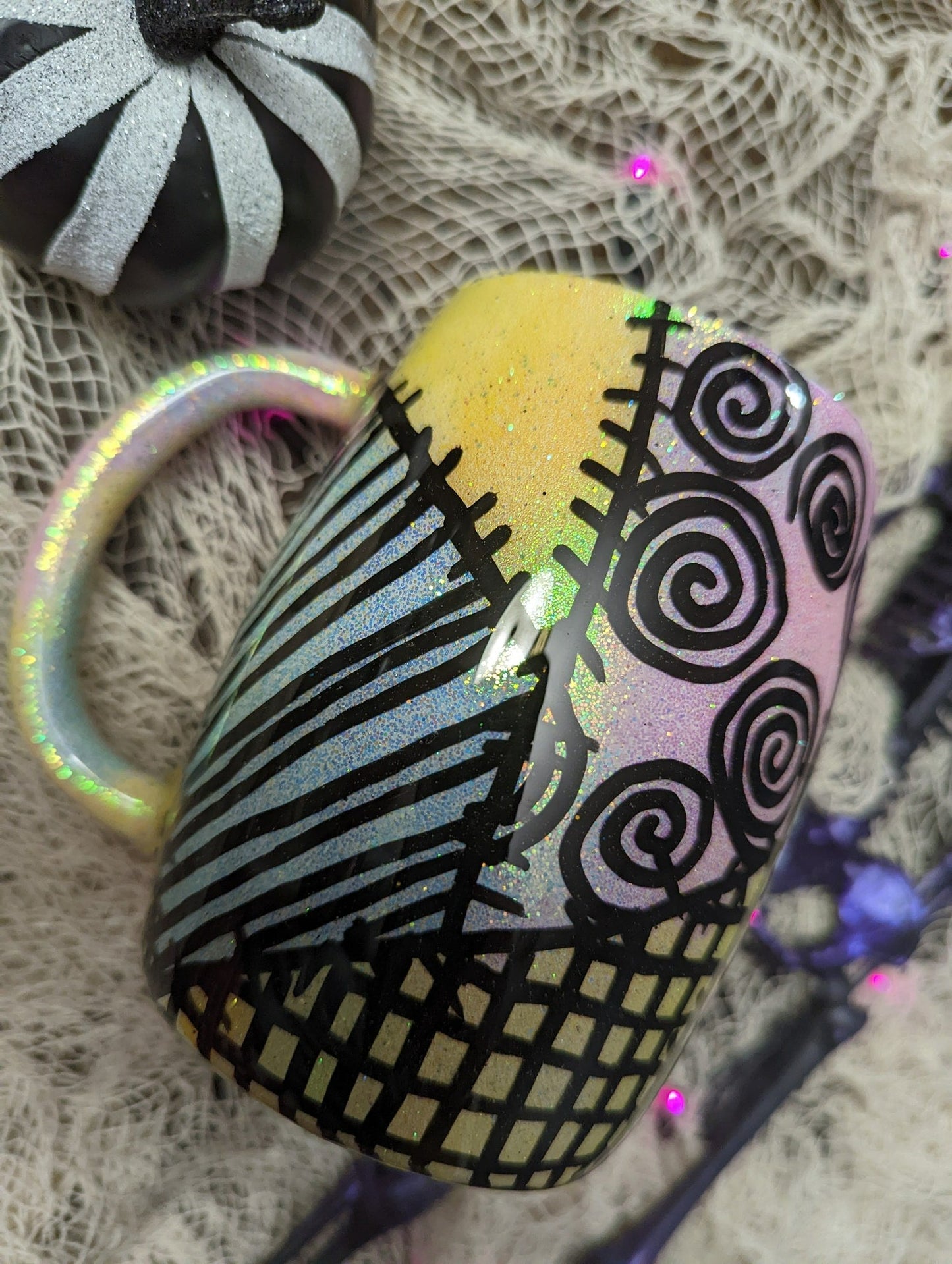 14oz Jack and Sally Mug Set