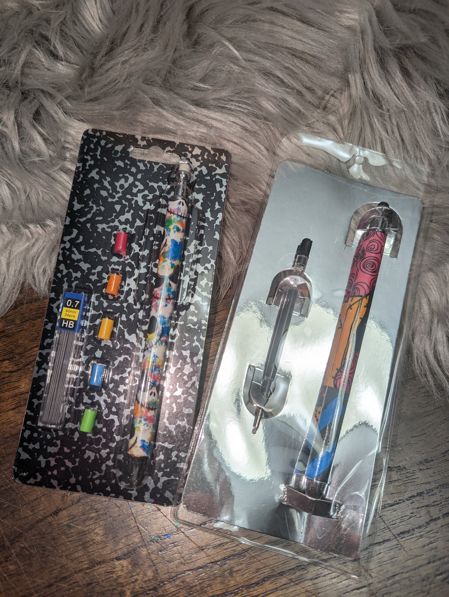 Single color Glitter Pens and Mechanical Pencils