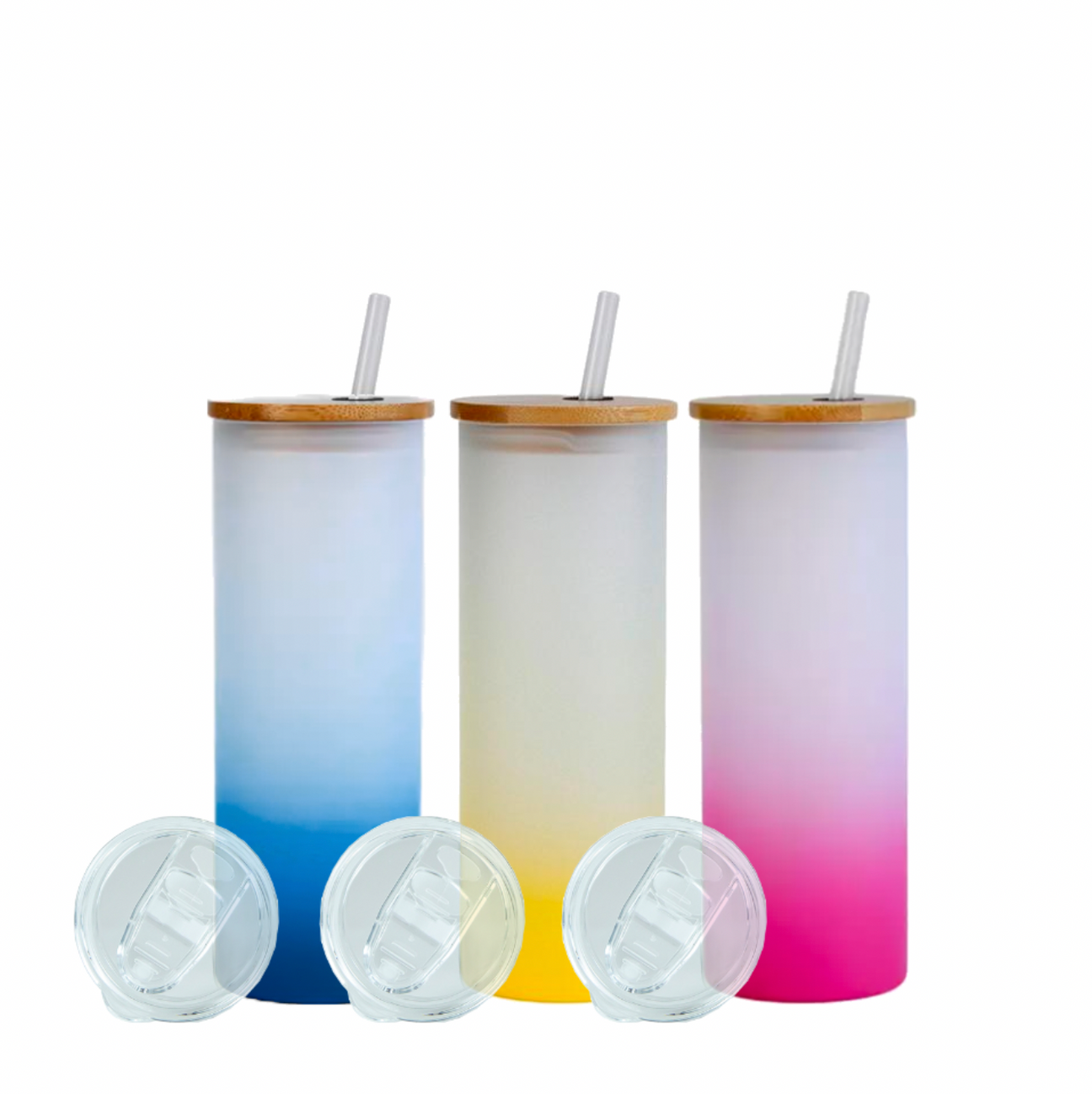 Perfectly Wicked Ombre Glass Tumbler
