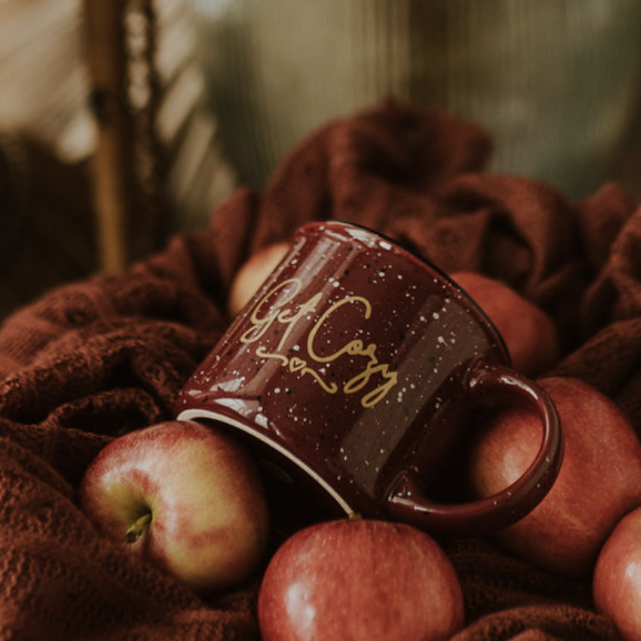 RTS Get Cozy Ceramic Campfire Mug