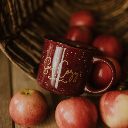 RTS Get Cozy Ceramic Campfire Mug