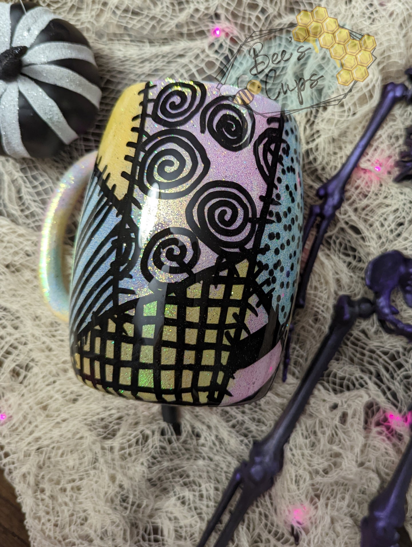 14oz Jack and Sally Mug Set