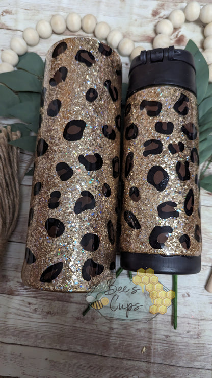 Mama & Mini Leopard Tumblers