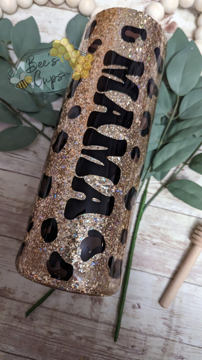 Mama & Mini Leopard Tumblers