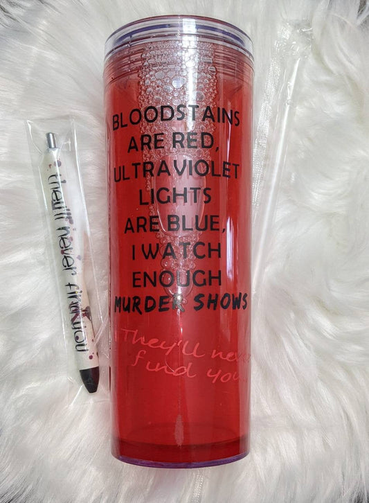 True Crime Poem Snowglobe