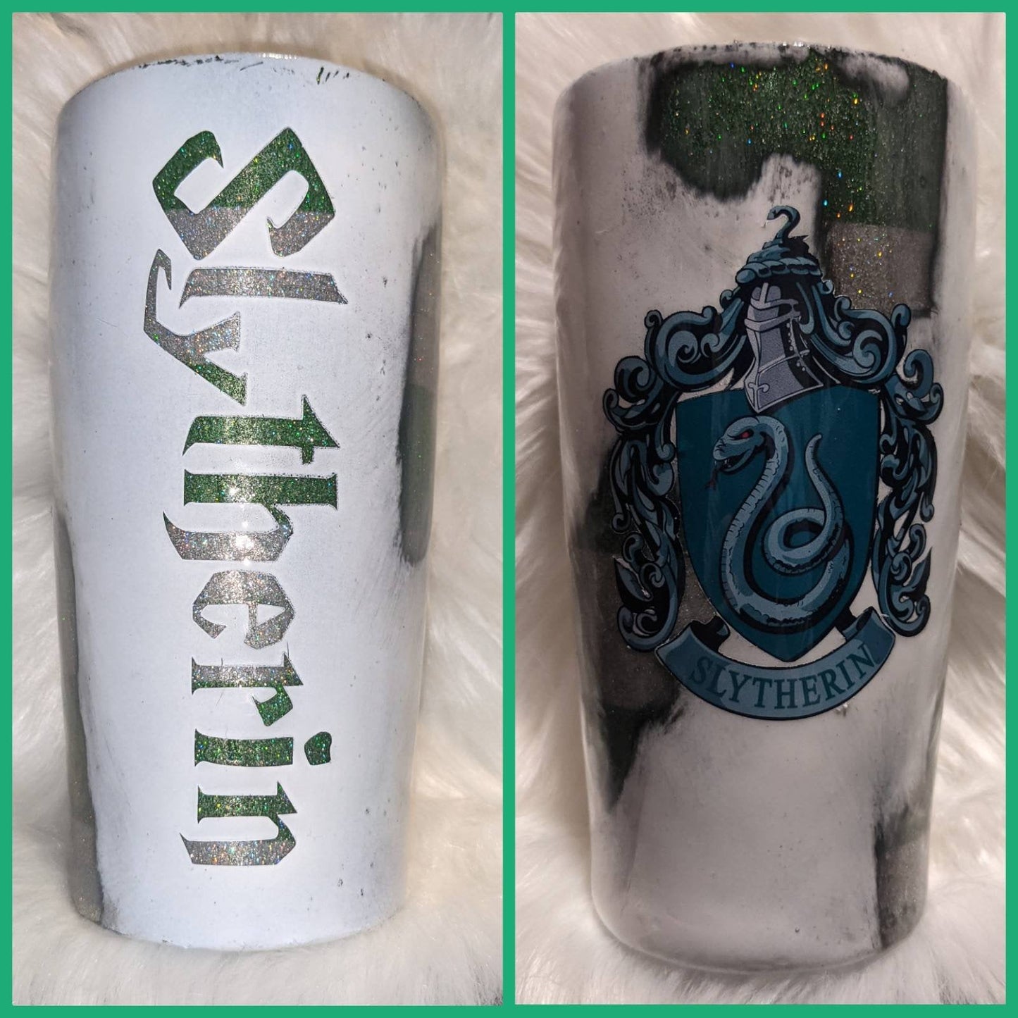 Harry Potter | Wizard | Gryffindor Slytherin | ravenclaw | Hufflepuff | deathly hallows | tumbler